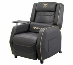 COUGAR CGR-RGP-GLB Gaming leunstoel Gecapitonneerde zitting Zwart - Afbeelding 3