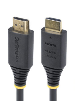 StarTech.com 2,4m Premium Gecertificeerde High Speed HDMI Kabel, 4K 60Hz/1440p 144Hz, HDR10/HDCP 2.2/ARC, 18Gbps, UHD HDMI 2.0 Kabel voor TV/Monitor/Display, TPE Mantel - Afbeelding 2