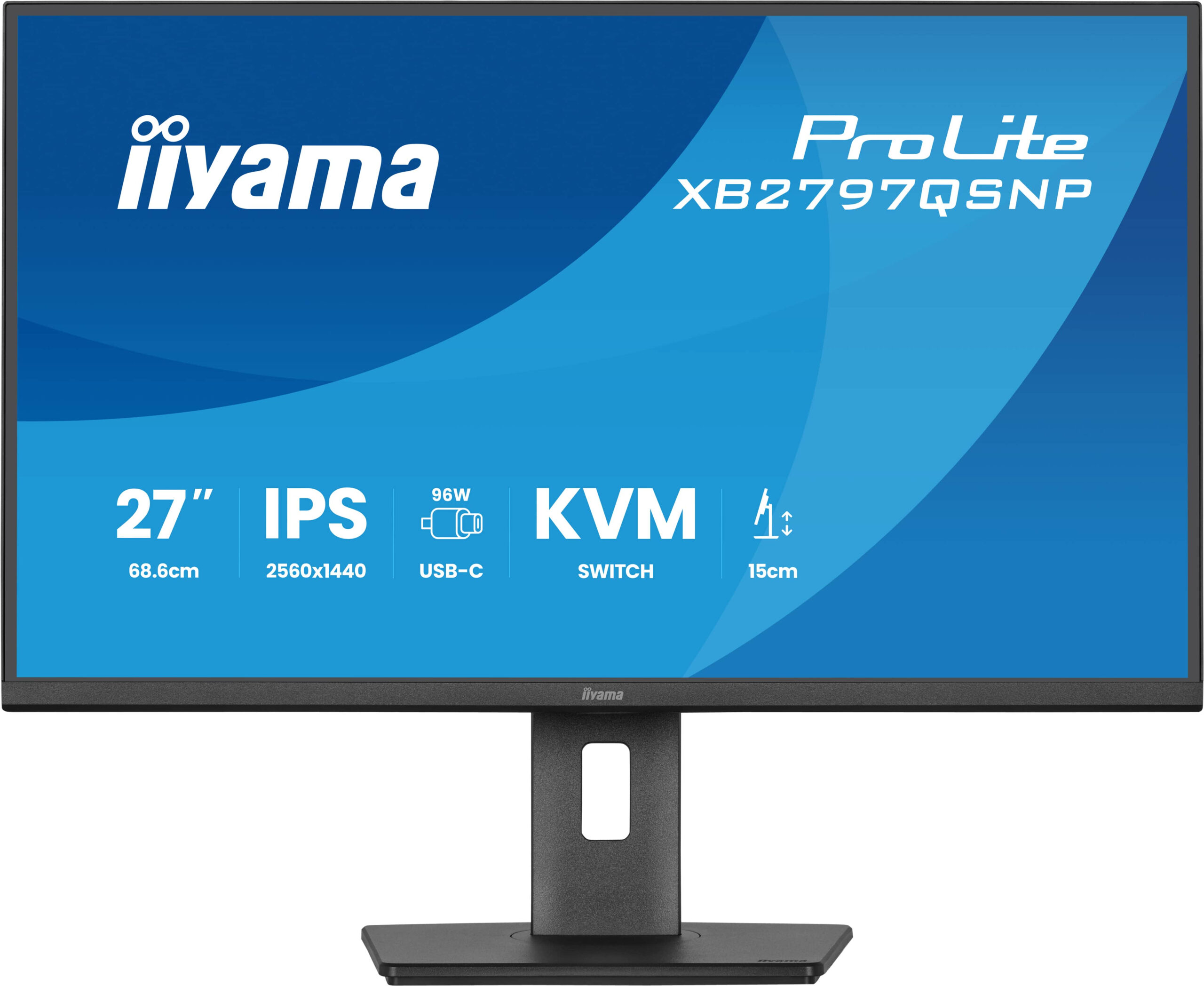 iiyama ProLite XB2797QSNP-B1 computer monitor 68,6 cm (27") 2560 x 1440 Pixels Quad HD LCD Zwart - Afbeelding 5