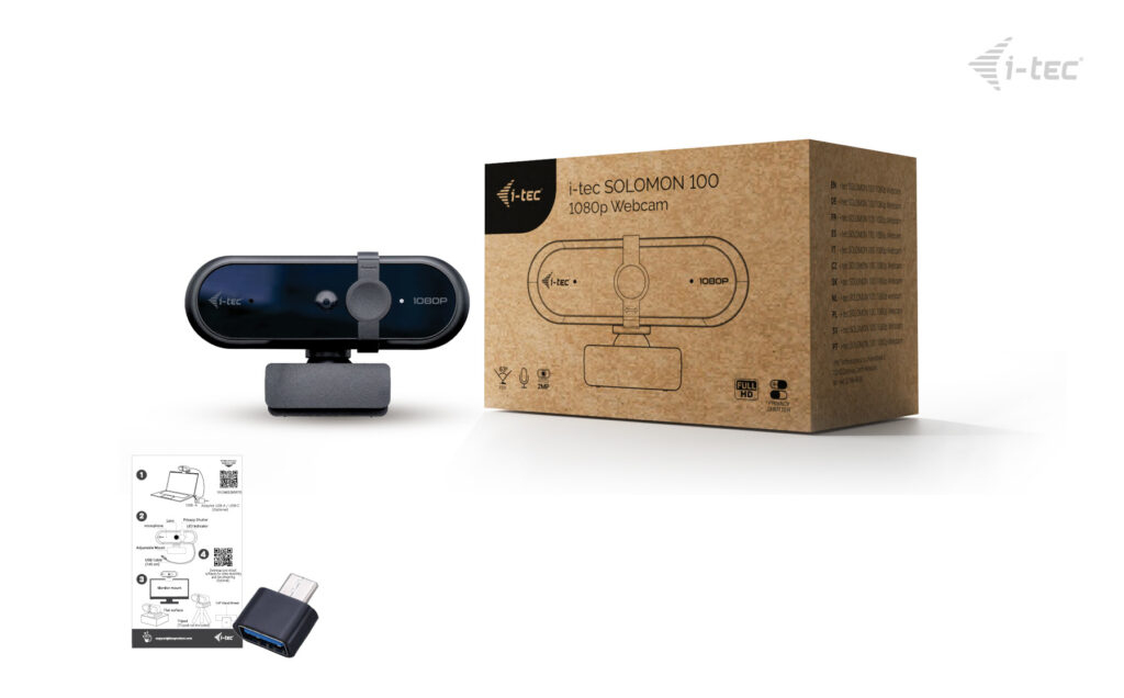 i-tec SOLOMON 100 1080p Webcam - Afbeelding 11