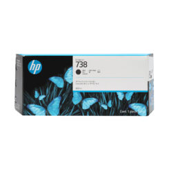 HP 738 300 ml zwarte inktcartridge voor DesignJet - Afbeelding 2