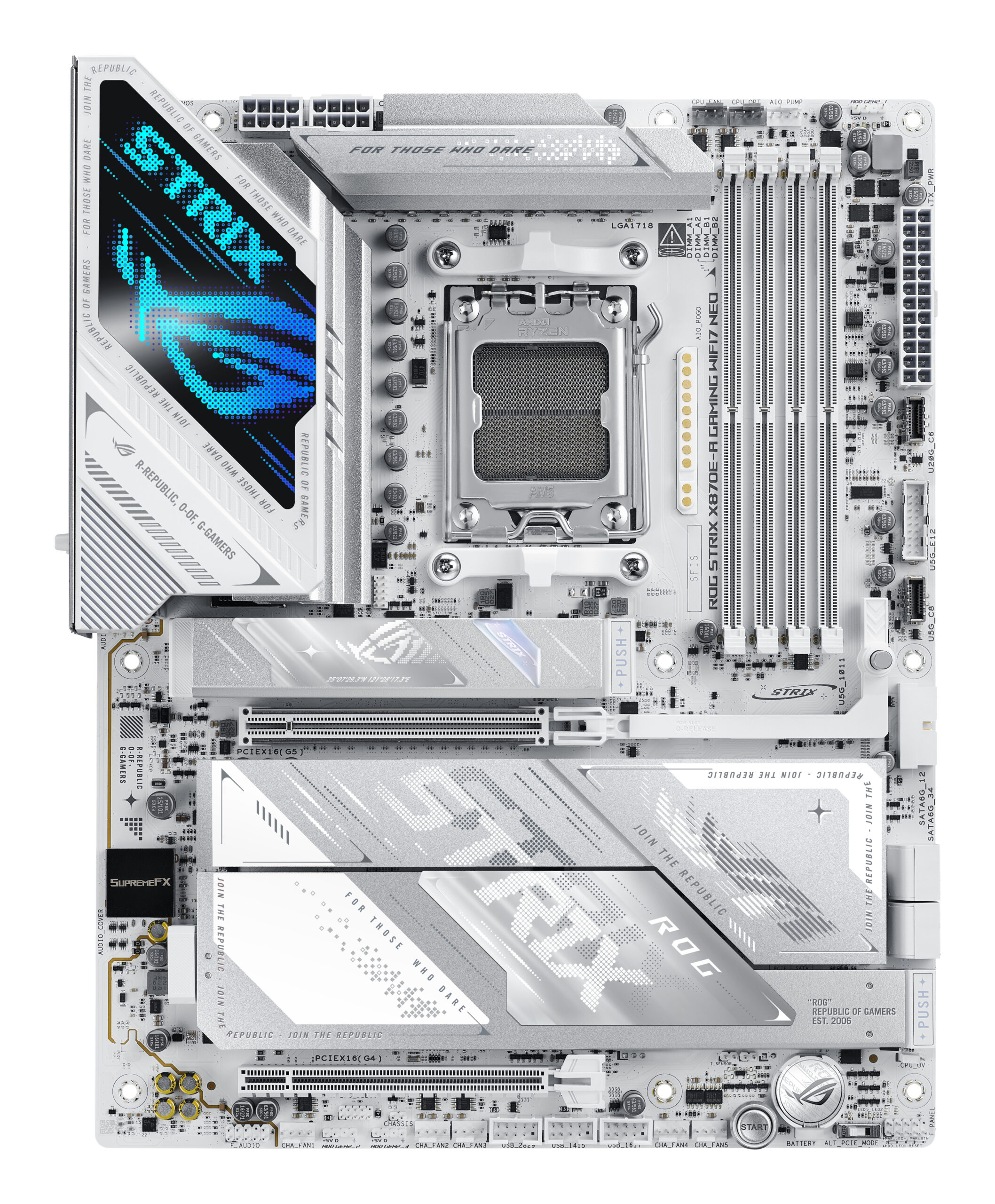 ASUS ROG STRIX X870E-A GAMING WIFI7 NEO AMD X870E Socket AM5 ATX - Afbeelding 2