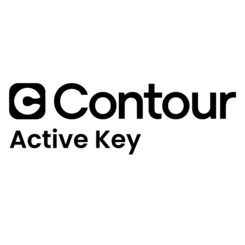 Contour Design Active Key AK-C8100F-U1-W/US toetsenbord Medisch USB QWERTY Amerikaans Engels Wit