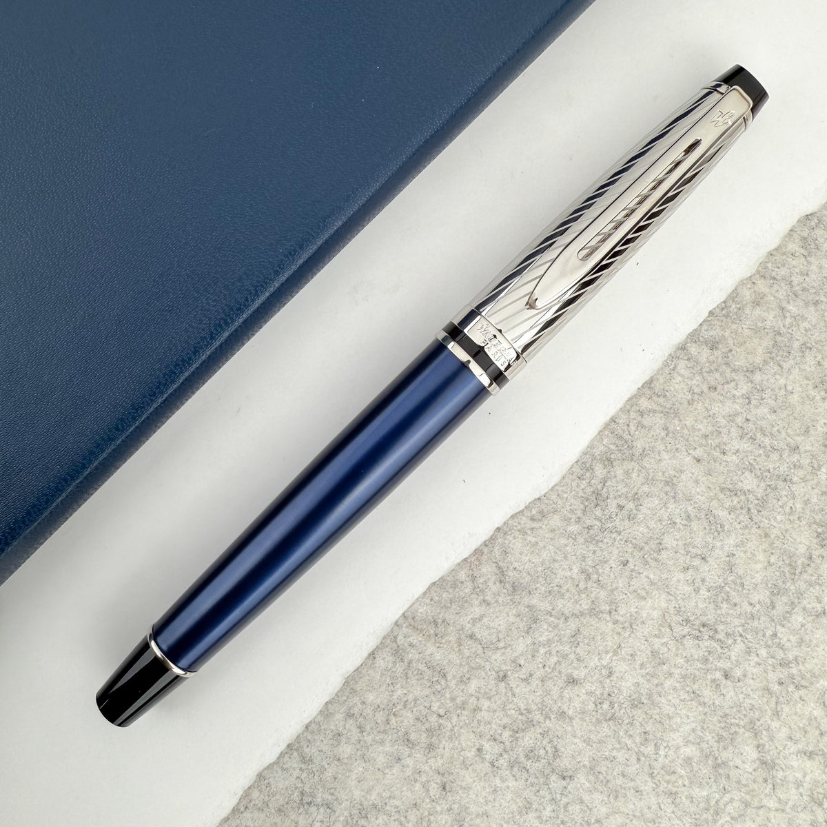 WATERMAN Rollerball Expert DeLuxe C.C. bl Paladiumbes. M sch
