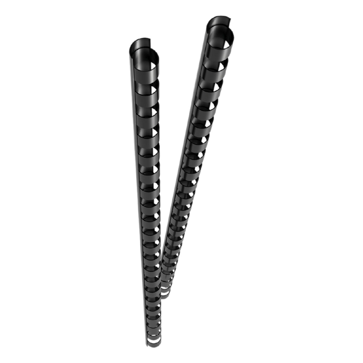 GENIE Spiralbinderücken 6mm zwart 25 Stk
