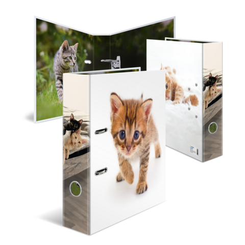 HERMA Ordner A4 Karton Katze