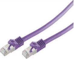 Shiverpeaks RJ45 Patchkabel S/FTP, Cat7 LSZH 1,0m violett