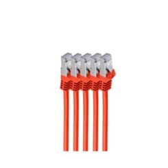 Shiverpeaks RJ45 Patchkabel S/FTP, Cat7 VE5, 3m rot
