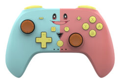 Dragonshock Controller Poptop Wireless Cubes Switch pink blu