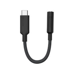 Alogic Adapter USB-C -> Audio 3,5mm zwart