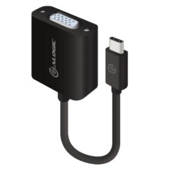 Alogic Adapter USB-C -> VGA zwart