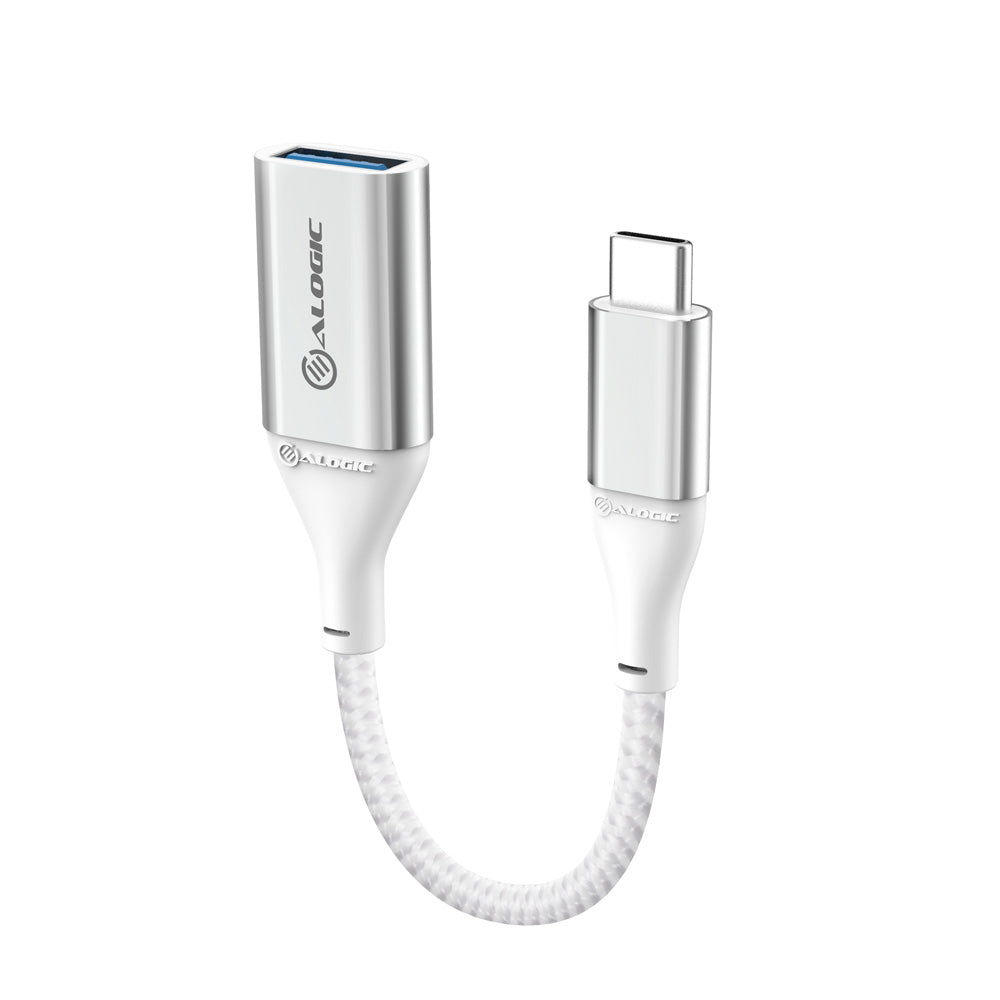Alogic Adapter USB-C 3.1 Super -> USB-A zilver