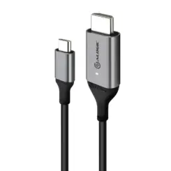 Alogic USB C Adapterkabel Type C -HDMI M/M 4k 60 Hz 2m, gr