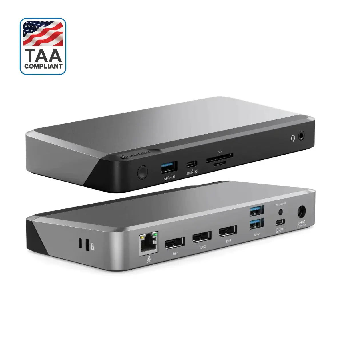 Alogic Dockingstation USB-C Triple 4K PD100W Prime MX3