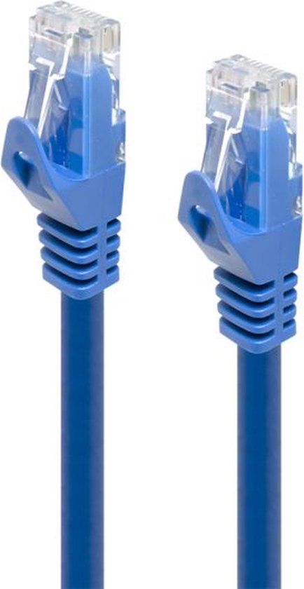 Alogic Patchkabel Cat6 2x RJ45 LSZH 5.0m blauw