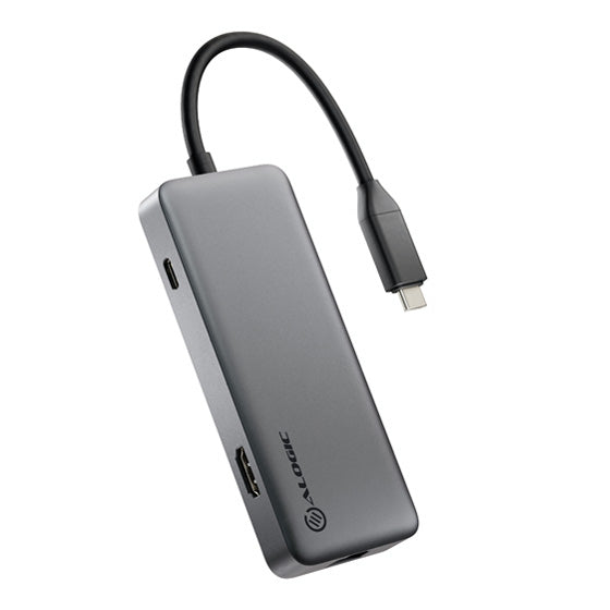 Alogic USB 4 HUB 6 in 1 met 8K HDMI