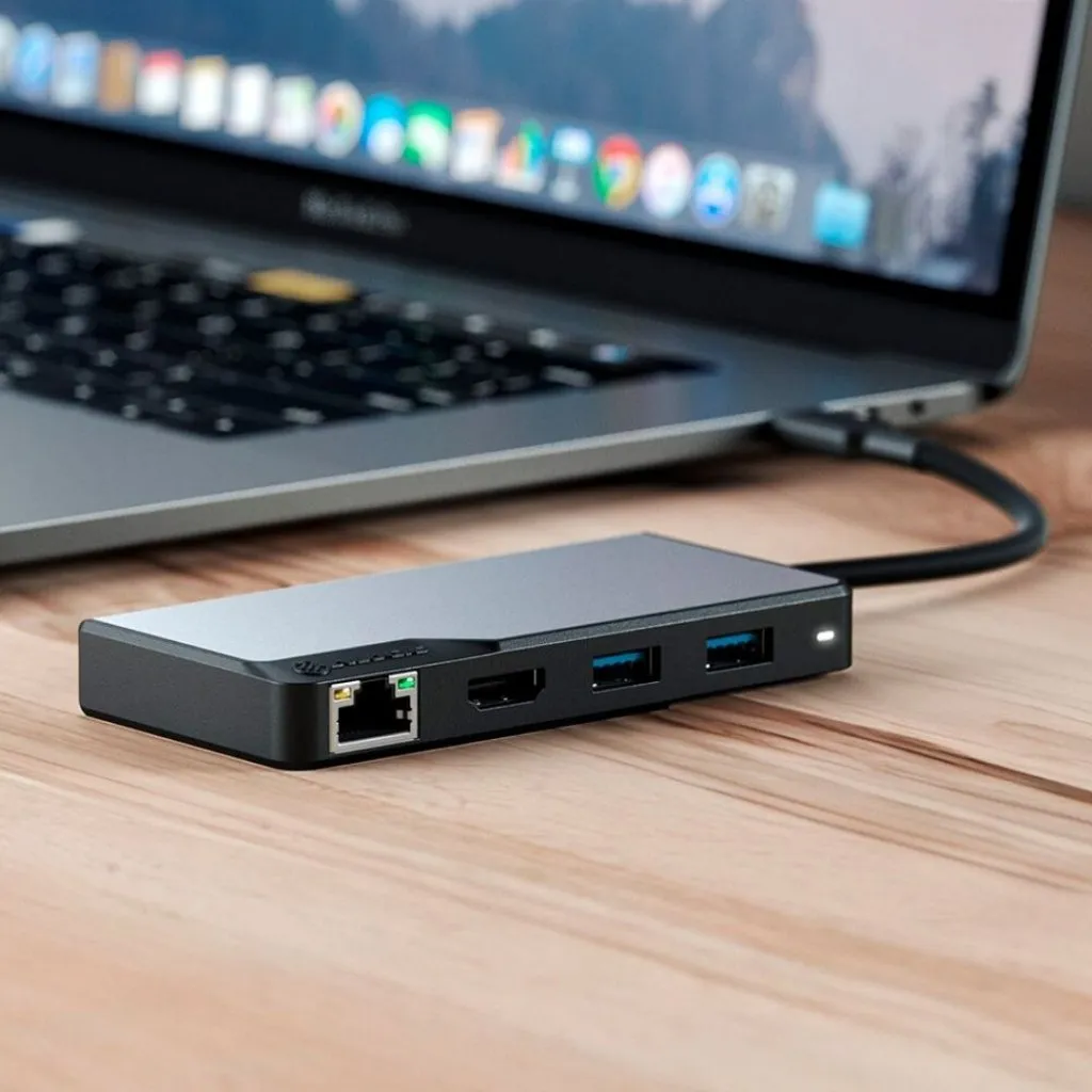 Alogic USB-C HUB 5 in 1 HDMI/USB/Ethernet/PD
