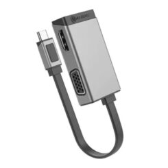 Alogic Adapter USB-C -> HDMI / VGA St/BU/BU MagForce