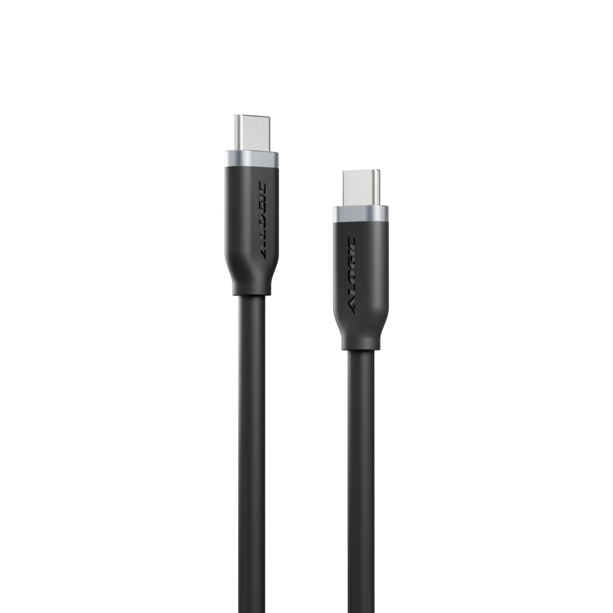 Alogic USB C Adapterkabel Elements Typ C 5A/240W 2m schwarz