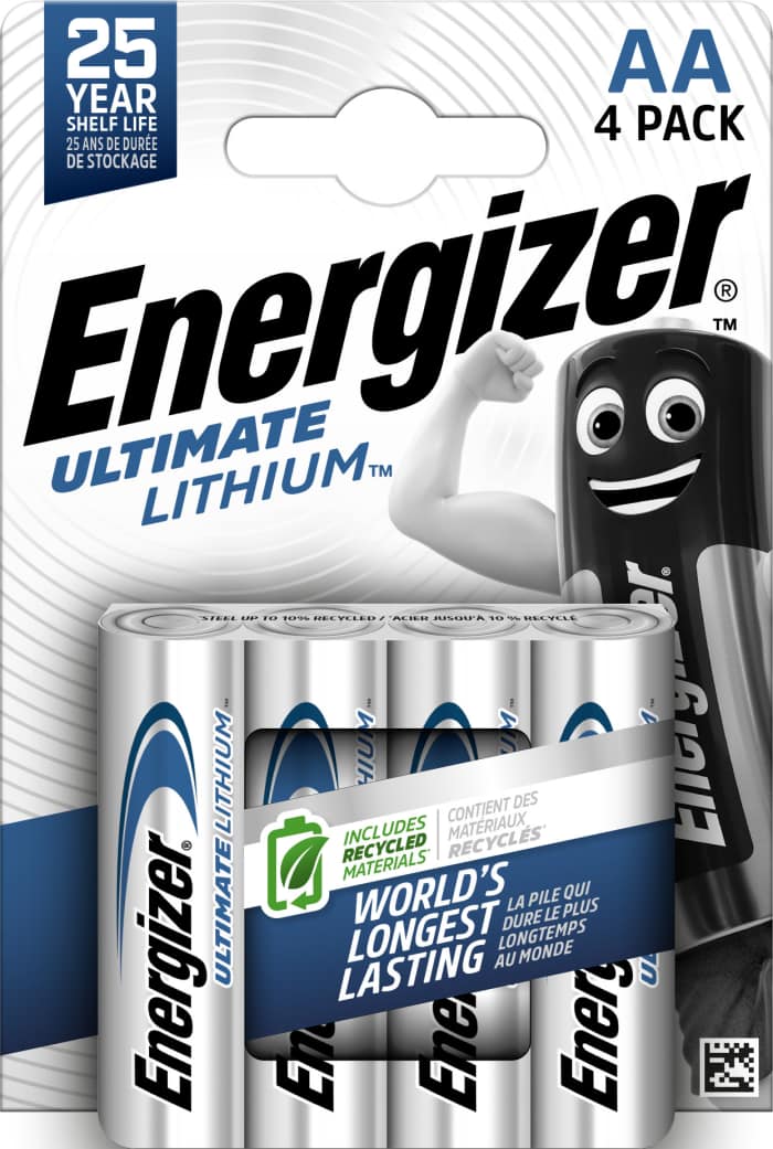 Energizer Batterie Ultimate Lithium Mignon AA L91 1,5V 4St.