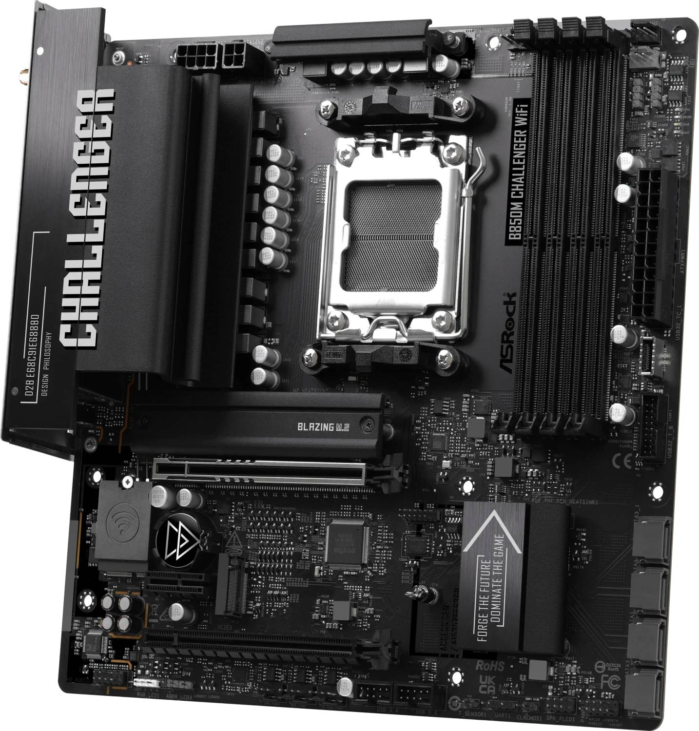 ASRock B850M Challenger WiFi AM5 mATX HDMI/DP