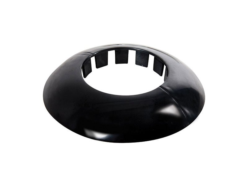 SYSTEM 2 - Ceiling Finishing Ring for 50mm Poles Black