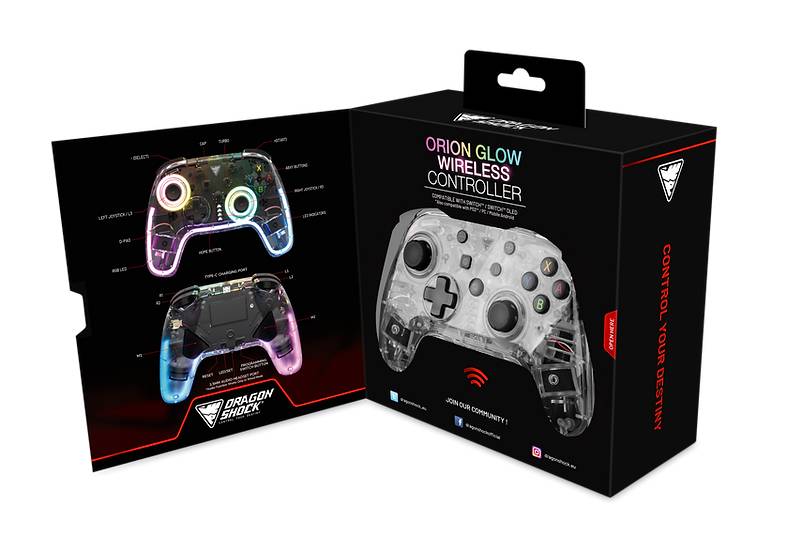 Dragonshock Controller Orion Glow Wireless RGB Switch