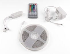 Avide LED Streifen Blister 12V 16W RGB 5m TUYA IR Fernbedi.