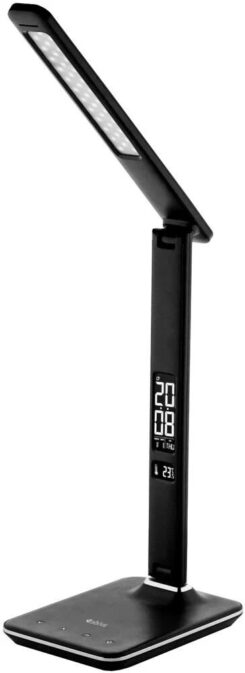 Avide LED Tischleuchte Büro Kalender Schwarz 6W 350lm