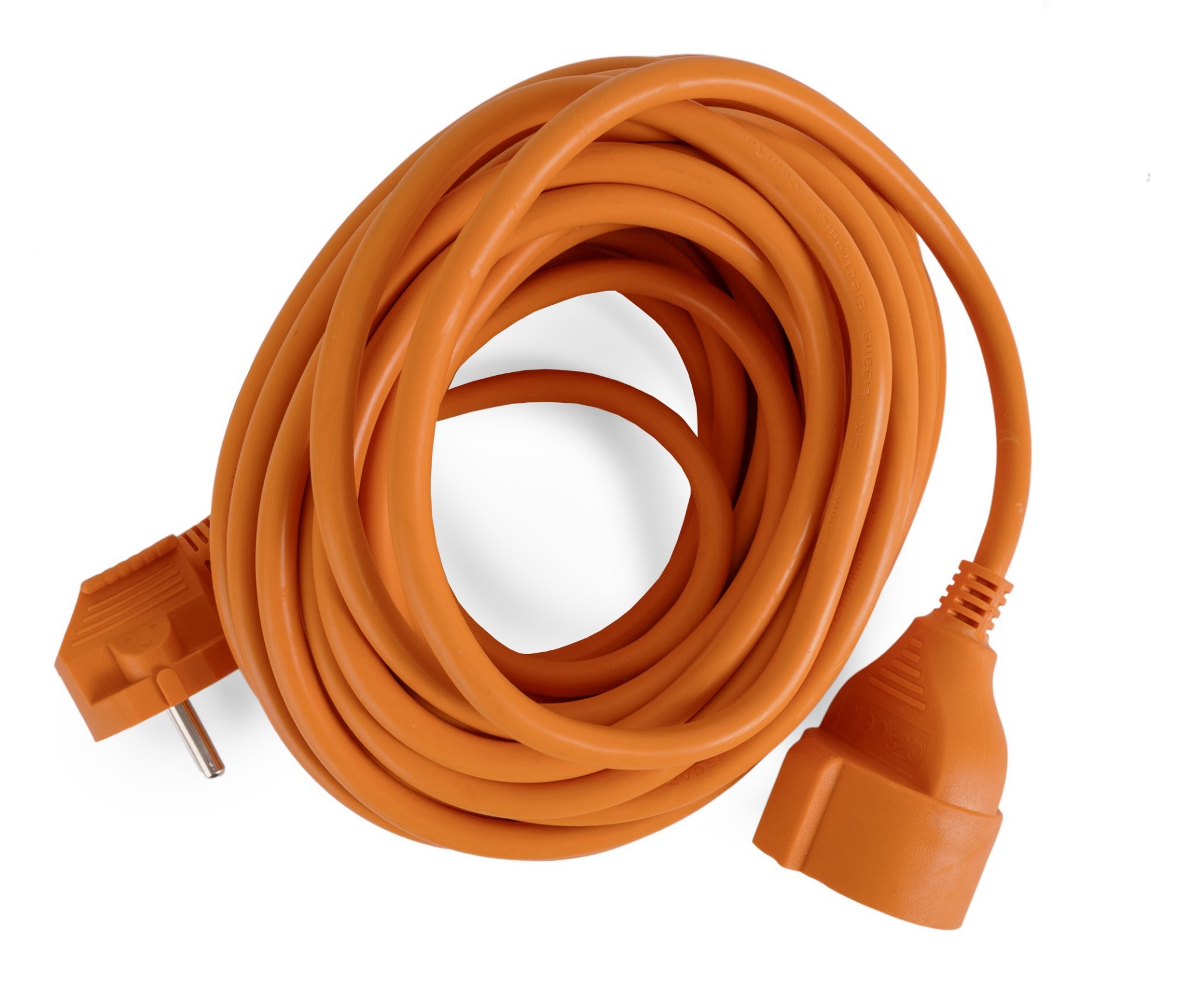 Entac Verlängerungskabel 10m orange IP20