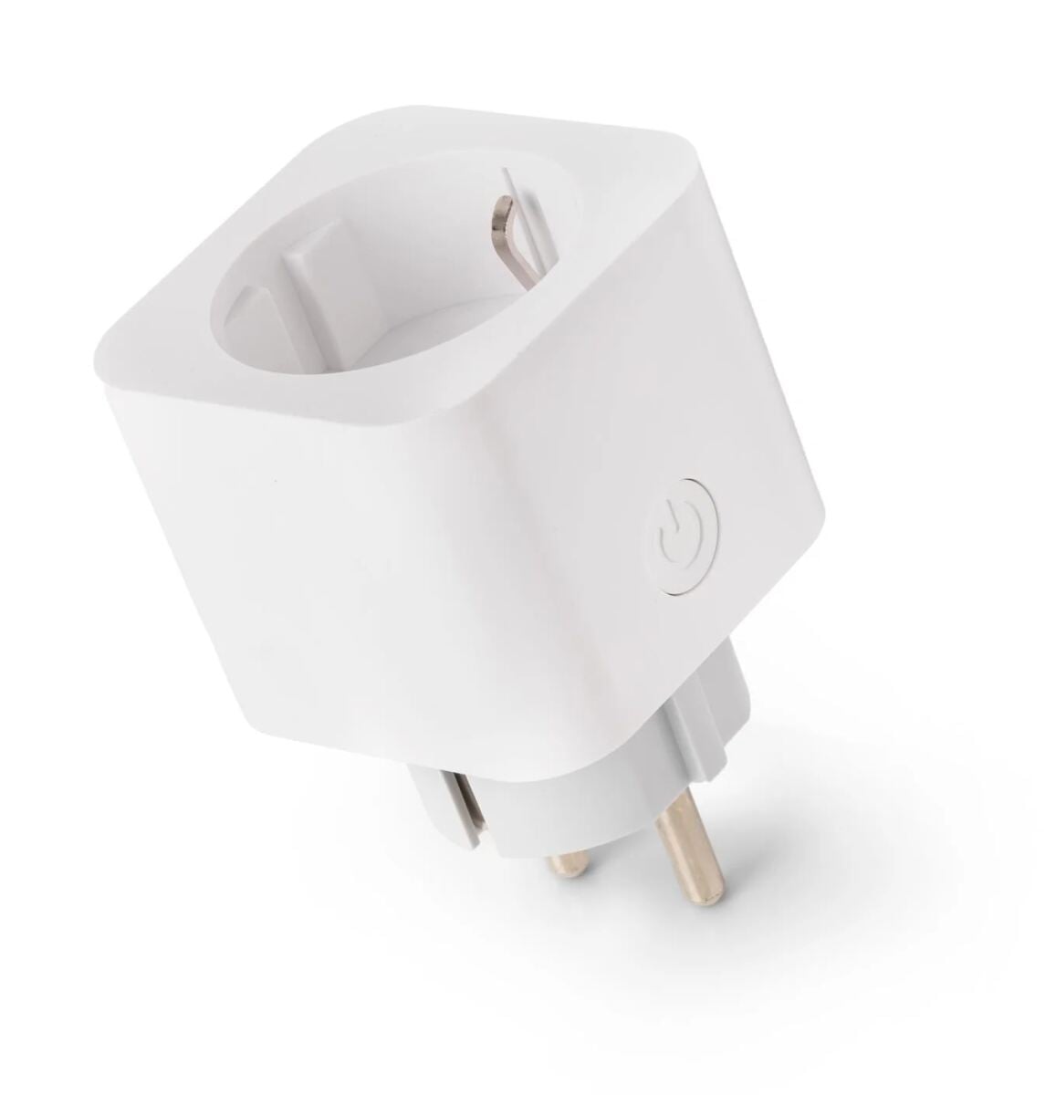 Entac WIFI Steckdosenadapter mit Leistungsmesser weiß