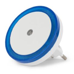 Entac Nachtlicht 0.5W Kreis CW Blue Dämmerungssensor
