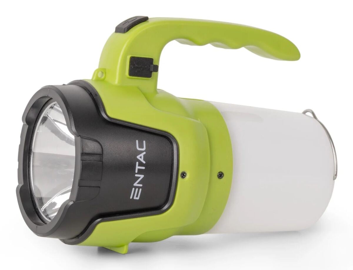 Entac Taschenlampe 5W mit Campinglampenfunktion
