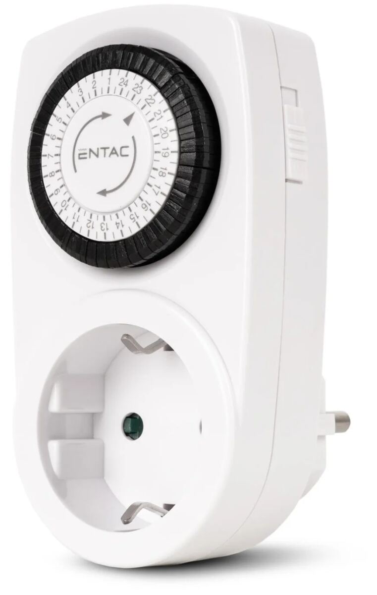 Entac Mechanischer Timer Mini 24 Stunden 24 Programme
