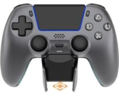 Deltaco Controller inkl. Ladestation Wireless steelgray PS5
