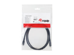 Equip 128441 USB-kabel USB4 Gen 4x2 1,2 m USB C 80 Gbit/s 240 W Zwart - Afbeelding 5