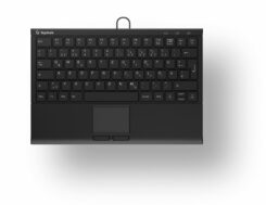 KeySonic KSK-5211ELU (DE) toetsenbord Thuis USB QWERTZ Duits Zwart