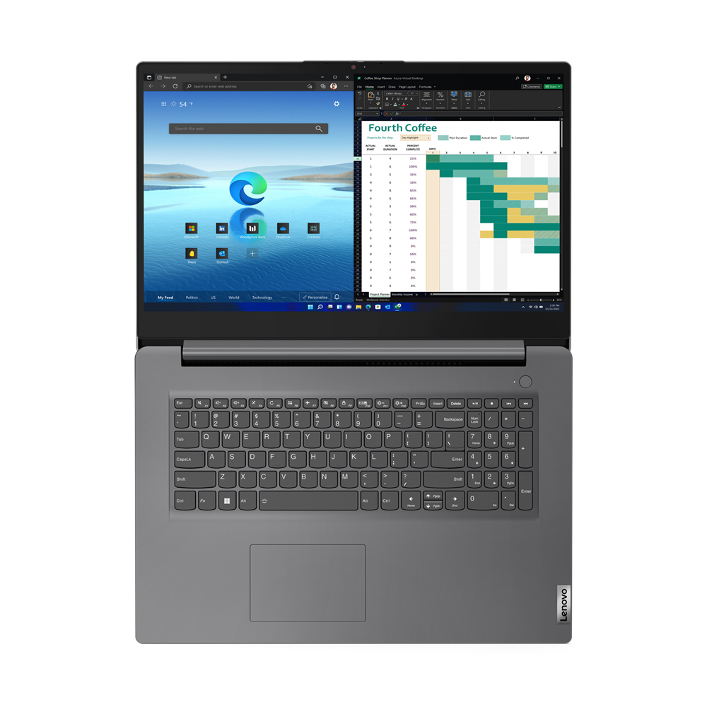 Lenovo V17 G4 IRU Intel® Core™ i7 i7-13620H Laptop 43,9 cm (17.3") Full HD 16 GB DDR4-SDRAM 512 GB SSD Wi-Fi 6 (802.11ax) Windows 11 Pro Engels Grijs - Afbeelding 7
