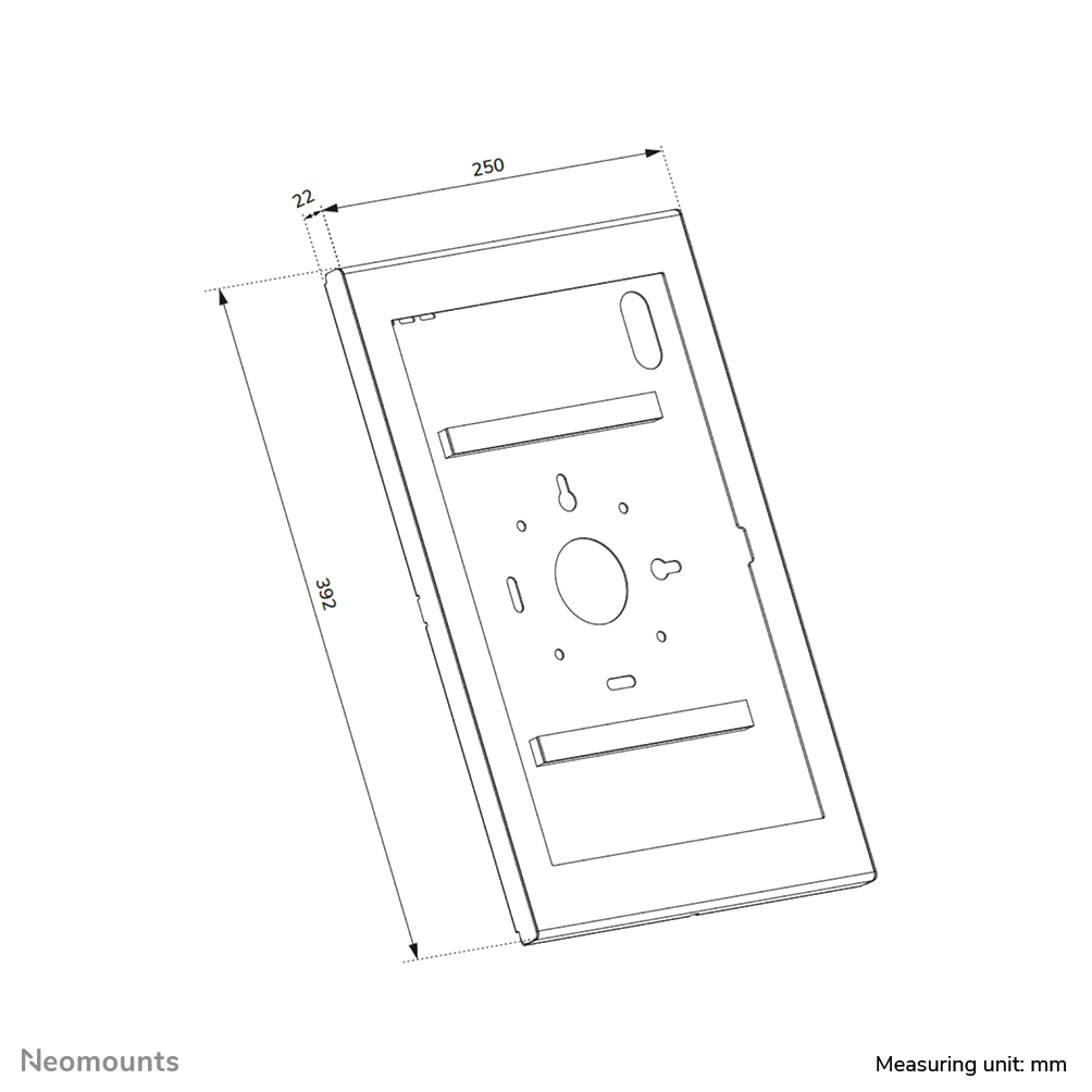 Neomounts WL15-603BL1 Tablet casing - 14.6" | 37,1 cm - vergrendelbaar - Afbeelding 15