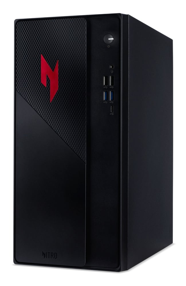 Acer NITRO 20 N20 101 I52150 Intel Core 5 210H 16 GB DDR4-SDRAM 1 TB SSD NVIDIA GeForce RTX 5050 Windows 11 Home Desktop PC Zwart - Afbeelding 4