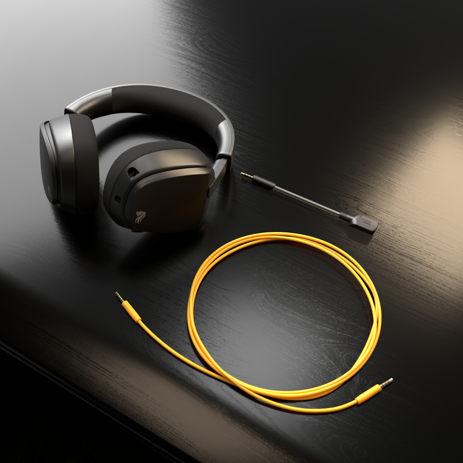 Glorious Gaming Glorious GHS Eternal - Stereo gaming headset voor pc, PS5, PS4, Xbox, Switch - Custom-tuned gekantelde drivers, verstelbare kristalheldere afneembare mic, 3,5 mm - Duurzaam dag/nacht comfort - Zwart - Afbeelding 16