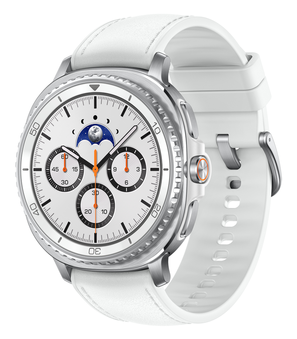 Samsung SM-L505FZWAEUB smartwatch & sportwatch 3,3 cm (1.3") AMOLED 46 mm Digitaal 438 x 438 Pixels Touchscreen 4G Zilver Wifi GPS - Afbeelding 2