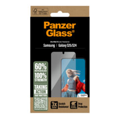 PanzerGlass ® Screen Protector Samsung Galaxy S25 | S24 | Ultra-Wide Fit Doorzichtige schermbeschermer 1 stuk(s) - Afbeelding 4