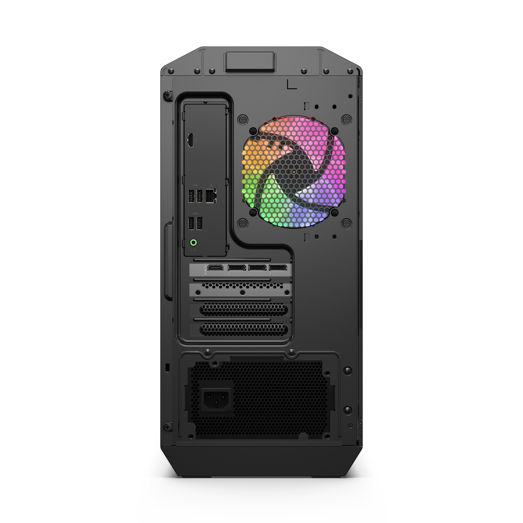 Lenovo LOQ Tower 26ADR10 AMD Ryzen™ 7 8745HX 32 GB DDR5-SDRAM 1 TB SSD NVIDIA GeForce RTX 5070 Windows 11 Home PC Zwart - Afbeelding 7