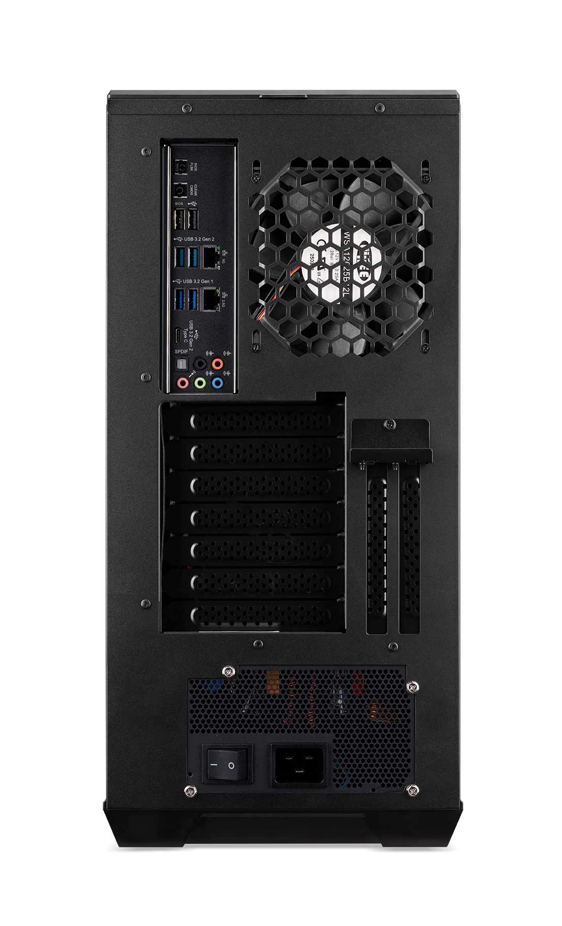 Acer Altos BrainSphere P330 F6 SE Intel® Xeon® W w3-2435 128 GB DDR5-SDRAM 2 TB SSD NVIDIA GeForce RTX 5090 Tower Workstation Zwart - Afbeelding 8