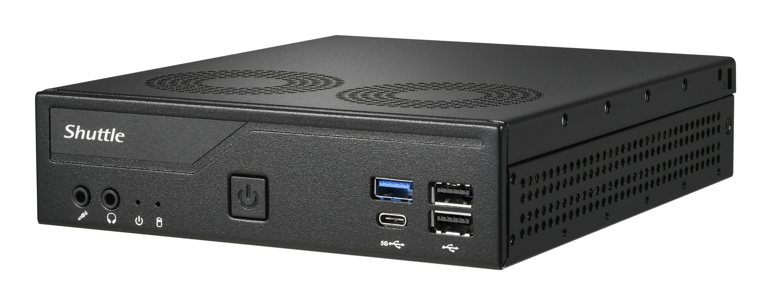 Shuttle XPС slim DH610V2 PC/workstation barebone 1,35L maat pc Zwart Intel H610 LGA 1700 - Afbeelding 4