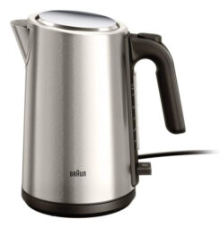 Braun WK 5200 waterkoker 1,7 l 2200 W Roestvrijstaal, Zwart
