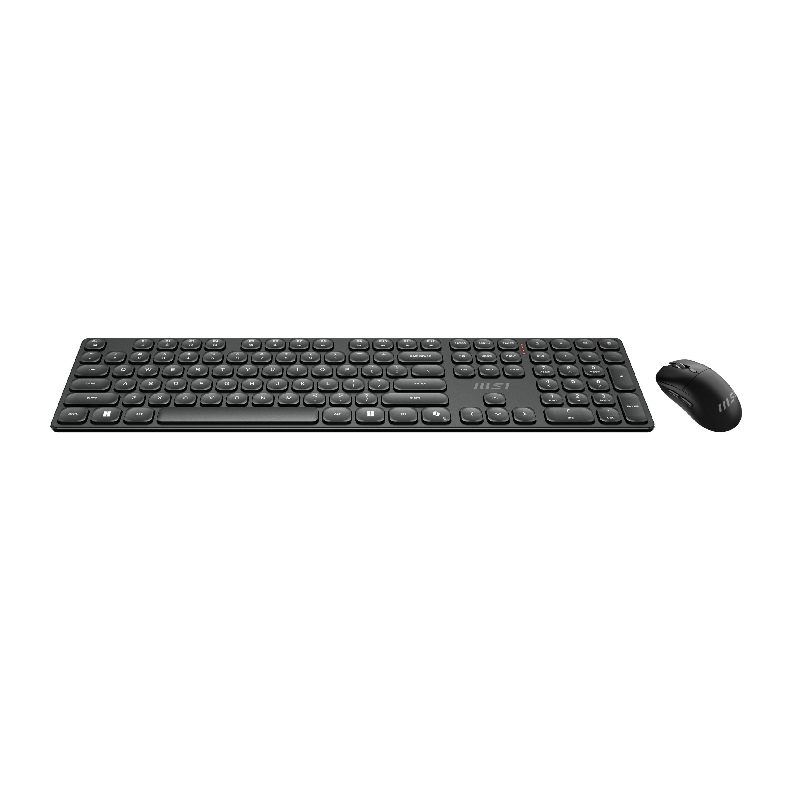 MSI FORGE K210 WIRELESS COMBO toetsenbord Inclusief muis Thuis/Werk USB QWERTY Amerikaans Engels Zwart - Afbeelding 5