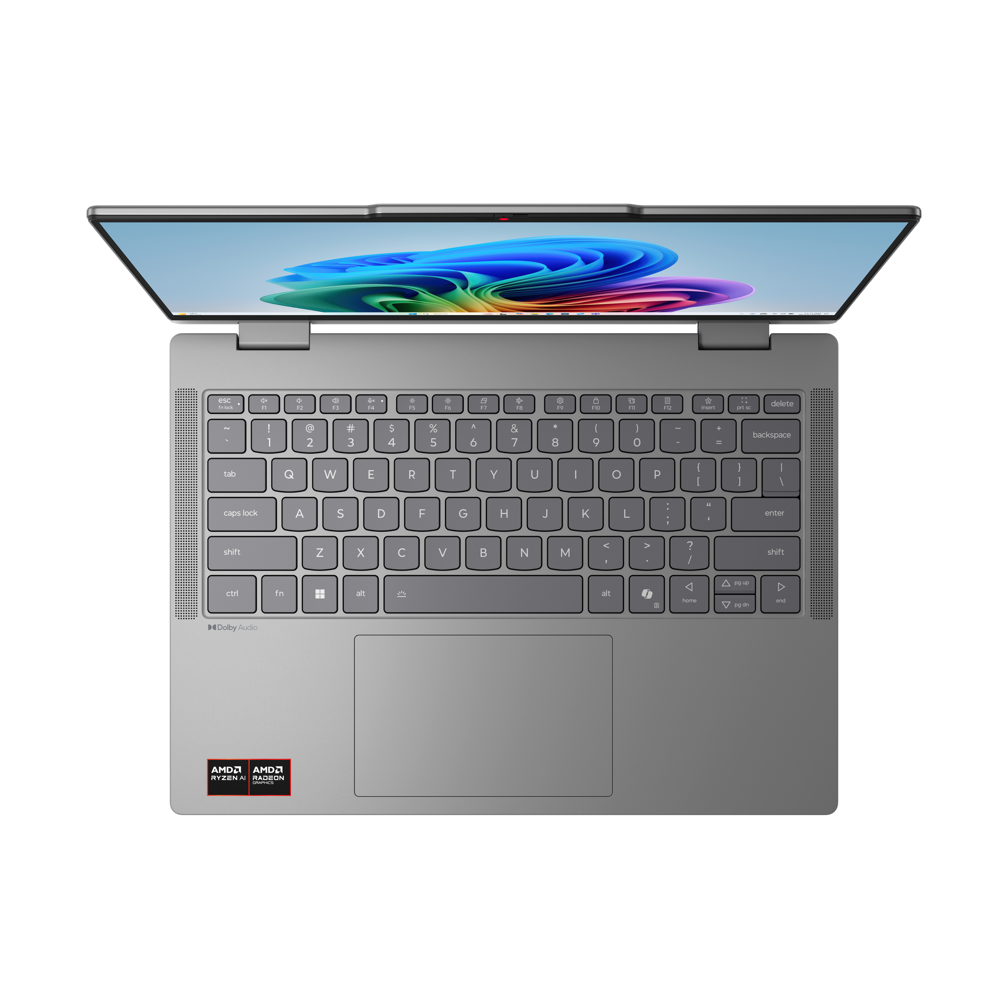 Lenovo IdeaPad 5 2-in-1 14AHP11 AMD Ryzen™ 5 230 Hybride (2-in-1) 35,6 cm (14") Touchscreen WUXGA 16 GB DDR5-SDRAM 512 GB SSD Wi-Fi 6 (802.11ax) Windows 11 Home Engels Grijs - Afbeelding 7