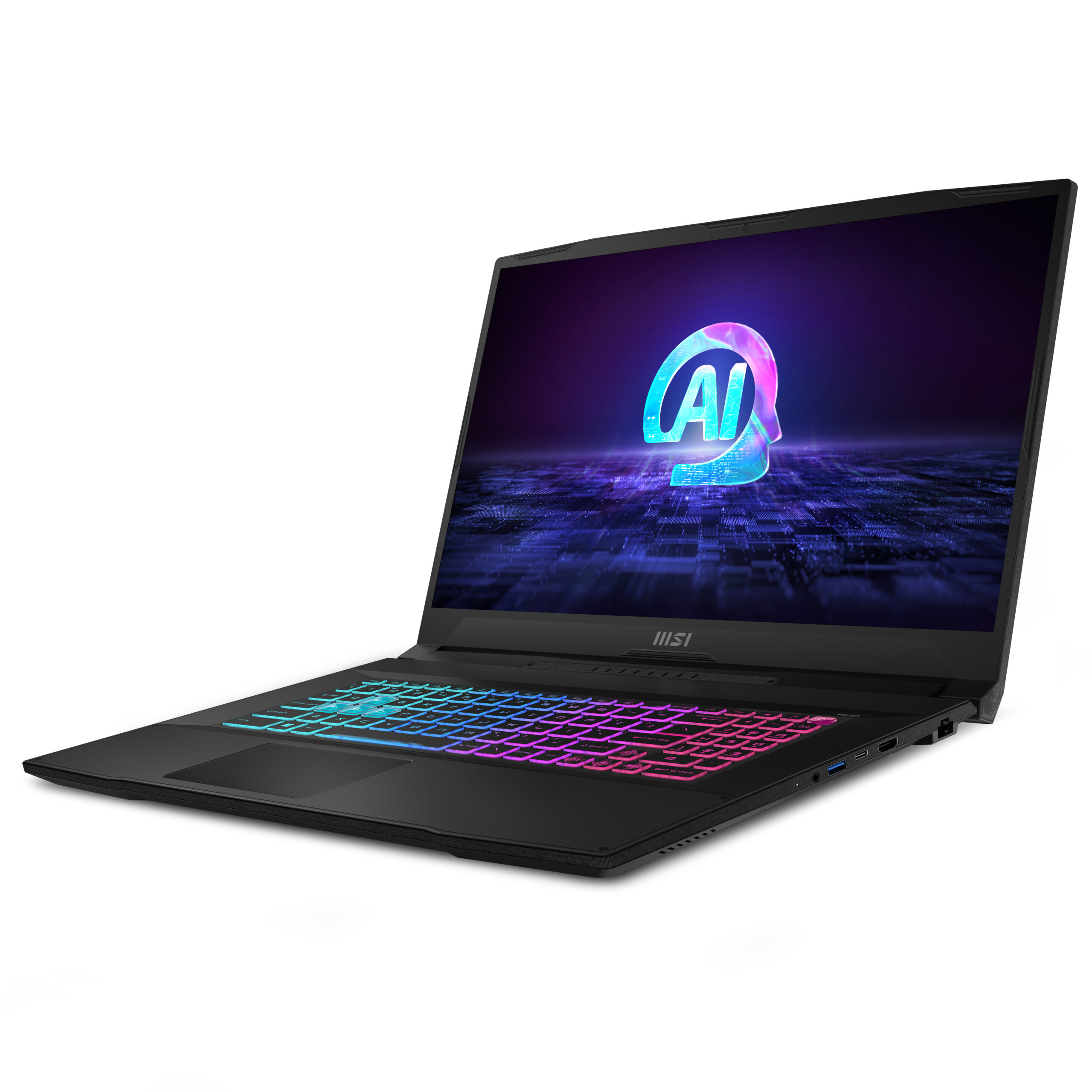 MSI Katana A17 AI B8VF-835NL AMD Ryzen™ 9 8945HS Laptop 43,9 cm (17.3") Full HD 16 GB DDR5-SDRAM 1 TB SSD NVIDIA GeForce RTX 4060 Wi-Fi 6E (802.11ax) Windows 11 Home Zwart - Afbeelding 3